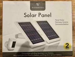 Wasserstein 2W Solar Panel for Arlo Ultra – 2 Pack