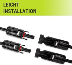 Multi-Panel Connection Made Easy – 2 to 1 Solar Cable Adaptor Kit for PV Systems