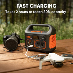 Portable Power Station Explorer 300, 293Wh Backup Lithium Battery, Solar Generat