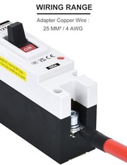 Battery DC Disconnect Switch, DC Breaker for Main Power Station, 100 Amp