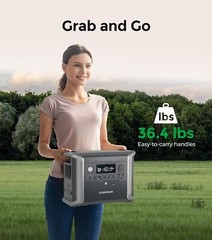 Dabbsson DBS1300 Portable Power Station 1330Wh 1200W Solar Generator for Outdoor