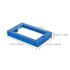 6pcs Electrical Box Extenders: Single Gang Box Extender with Screws – Wall