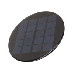 Mini Round Solar Cell Panel With High Efficiency Polycrystalline Silicon NEW