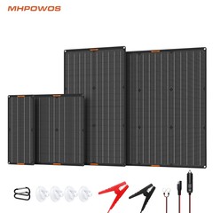 MHPOWOS 10W 20W 30W 50W Portable 12V solar Car Battery Charger and Maintainer