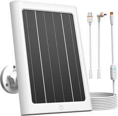 Solar Panel Carger for Ring Spotlight Cam Plus/Pro and Stick Up Cam Battery