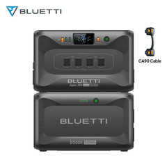 BLUETTI Apex 300+B500K Power Station 3840W 7884.8Wh for Home Backup Power Outage
