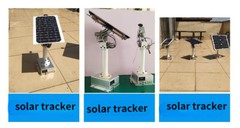 DC Dual-axis Pan-tilt Solar Tracking Monitoring Robot Large Load X-axis Y-axis