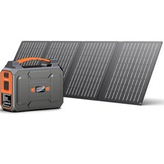 146Wh Portable Solar Generator 200W with 40W Panel