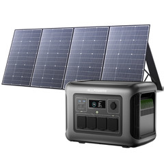 ALLPOWERS 1600W 1056Wh Power Station Solar Generator + 400W Solar Panel Camping