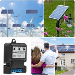 10A Solar Charger Controller 12V 24V Auto Waterproof Regulator for RV Off Grid