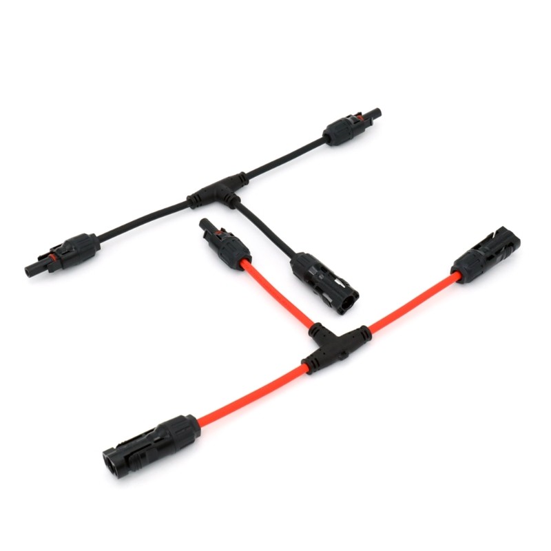 Double Entry Panels Branch Connection 30A 1000V 6mm² Extension Set for Solar