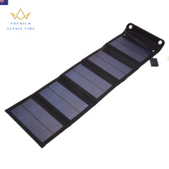 Foldable Mobile Phone and Computer Fast Charging USB 30W Waterproof Solar Panel