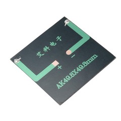 5 Pcs 2V 50mA Poly Mini Solar Cell Panel Module DIY 49.8mm x 49.8mm