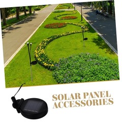 2pcs Rotatable Solar Panel Charger for Camping Garden Landscape Lights High E…