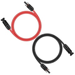 6 Feet UV Resistant Solar Panel Extension Cable for Enhanced System Performance