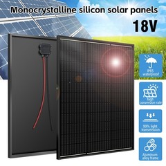 120W Watt 12V Mono Solar Panel Charging Battery Power RV Home Boat Camp Off-Grid