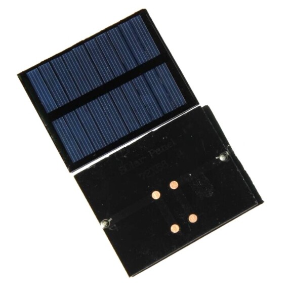 The 0.5W 5V solar panel A-grade polycrystalline silicon solar panel 72*58MM