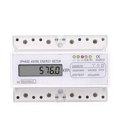 KWh Meter Digital Power Meter Easy Installation Efficient Power Consumption