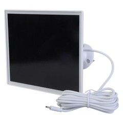 6W Solar Power Source 5V Type C for Wireless Camera IP65 Waterproof Solar Panel