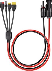 4 in 1 MC4 Solar Panel Charging Cable for Power staion,Suitable for All Solar Ge