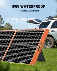 60W Portable Solar Panel Charger, 23.5% High Efficiency Foldable Solar Panels…