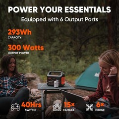 Compact Explorer 300 Power Station: Safe, Silent Power for Travel & Blackouts