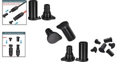 Flexible Silicone Solar Connector Caps, Rated – Ideal for All MC-4 Systems