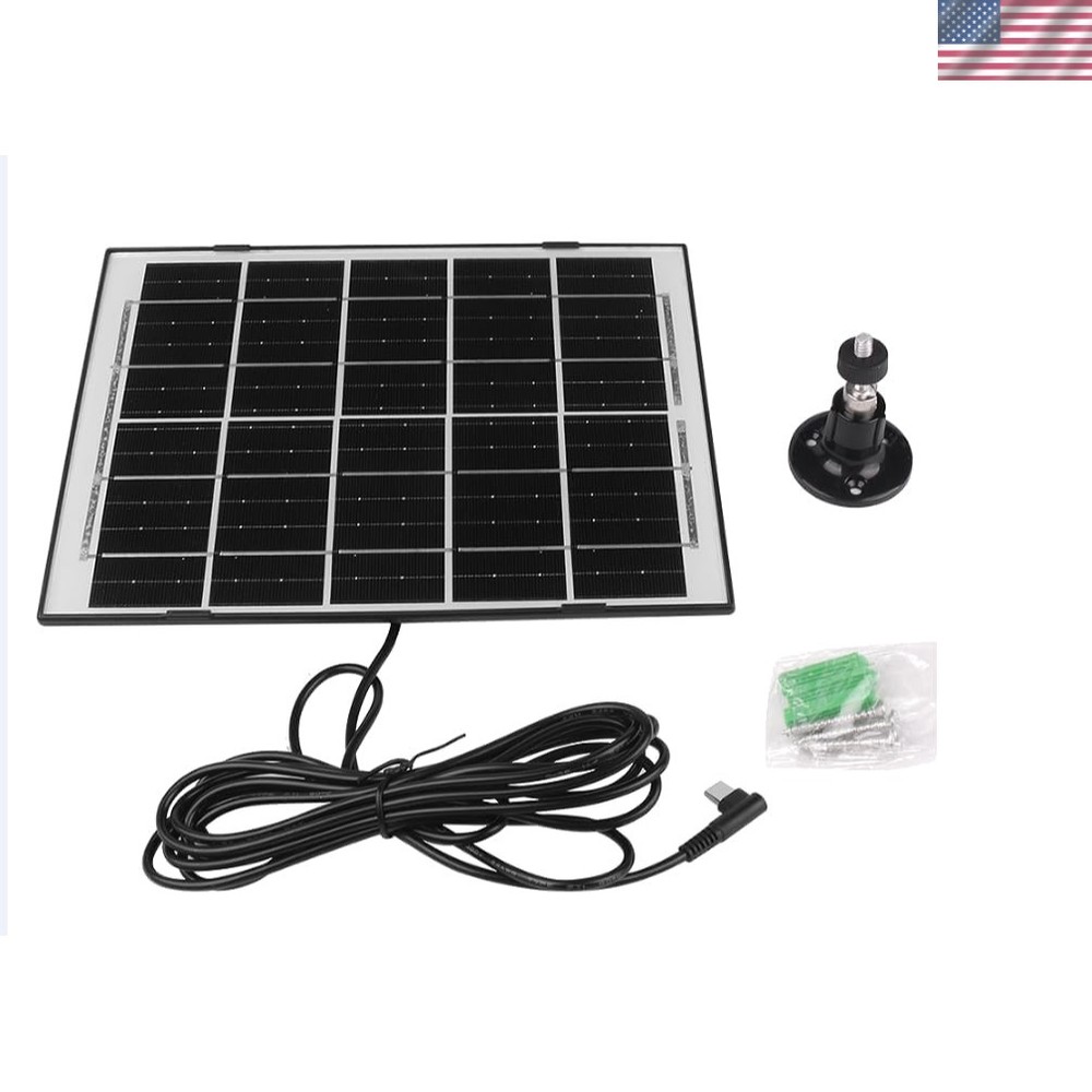 High-Efficiency 6V 7W Solar Panel for Chicken Coops – Durable & Easy to Install