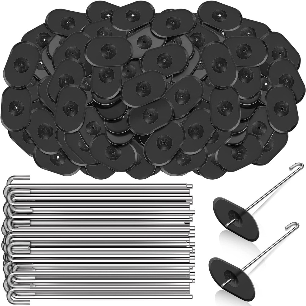 Solar Panel Bird Guard Fastener Clips Guard Clips Kit for Bird Pigeon Fence R…