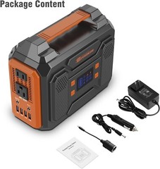 Open Box Portable Power Station 300W Solar Generator 280Wh