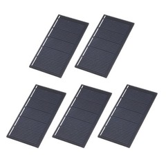 5Pcs 2.5V 0.325W 130mA Mini Solar Panels, Solar Photovoltaic Power Cells