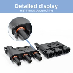 Witproton Solar Branch Connector IP68 1500V FMM+MFF, Y Connector for Parallel…