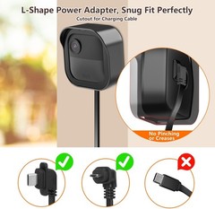 3Pack Mount for Blink Outdoor Camera, Weatherproof Protective Housing and 360°A