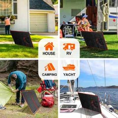 2 Pack Solar Panel Stand Mounting Bracket Portable Folding Solar Panel Holder