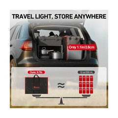 DOKIO 200W Portable Foldable Solar Panel Kit, Compact 20×26.4in Design 9.7lb …