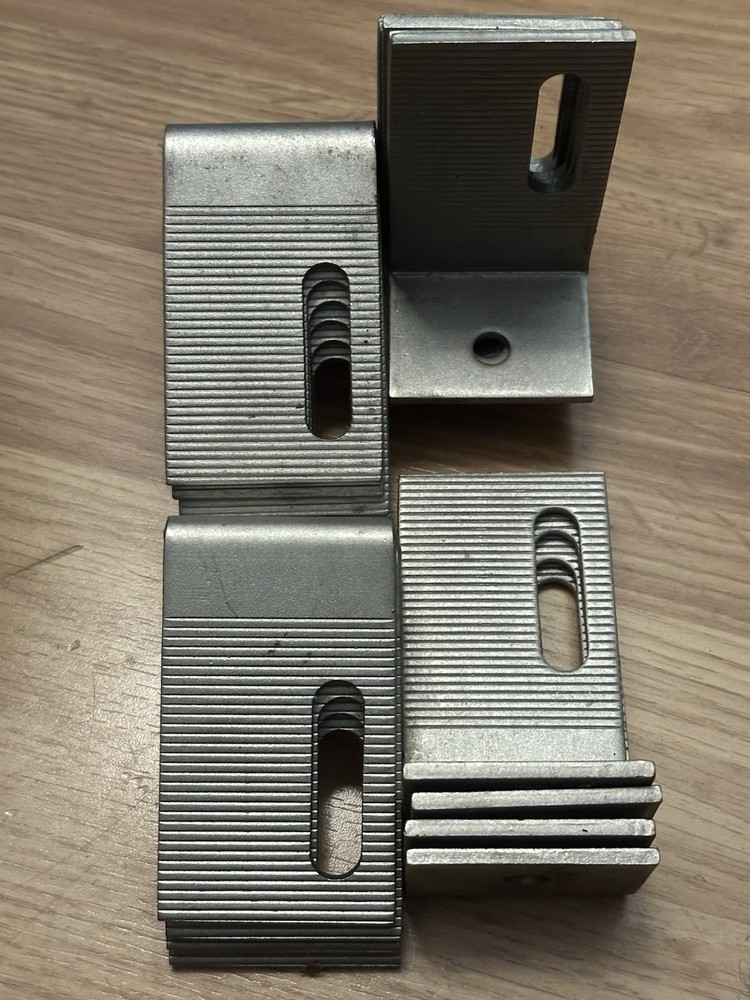 20 Mounting L Bracket For Solar Panel 2 X 3 1/4 Off Grid Roof Aluminum Brackets