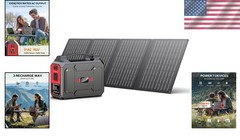 Portable Solar Generator 200W with 40W Panel – Power Your Adventure & Emergency