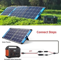 10AWG Solar Panel Cable for Anderson Powerpole, Portable Power Station Solar