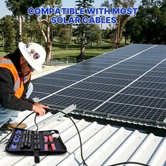 Solar Panels Connectors Kit 10 Pairs Solar Crimping Tool Kit Solar Cable Crimper