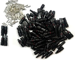 50 Pairs of Waterproof Male/Female Connectors for Enhanced Durability
