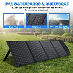110W Foldable Solar Panel Portable With USB For Phone/Power staion/RV/Camping