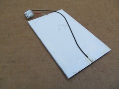 Lot of 2x 5V 1.5W solar panel USB phone charger w/ 0.3A tempered glass