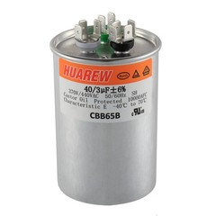 40/3 uF 40+3 MFD ±6% 370V/440V CBB65B AC Capacitor Dual Run Round Capacitor