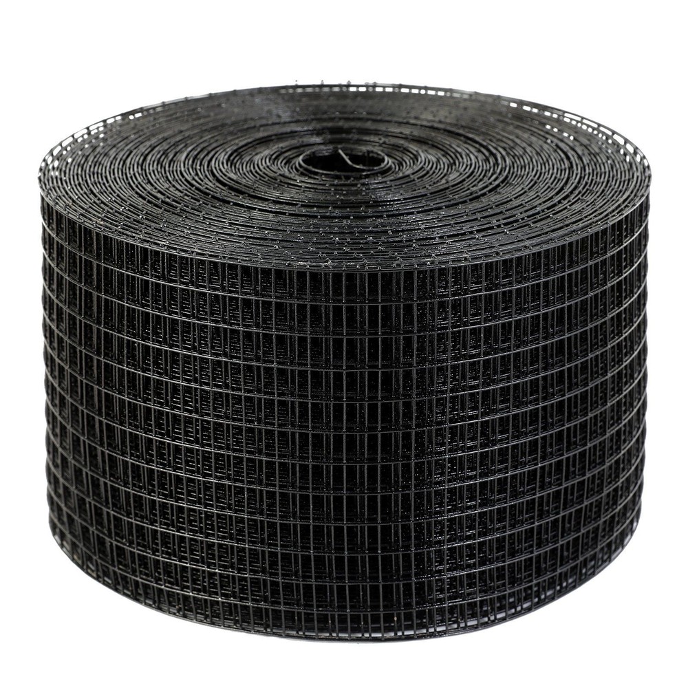 8x100ft Rust-proof Bird Guard Roll 1/2″ Mesh w/ PVC Coating & 70 Steel Fasteners
