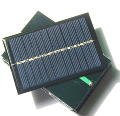 Solar Panel Module For Battery Cell Phone Charger DIY Model:90X60mm 6V 0.6W