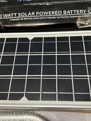 Genuine Mighty Mule Solar Panel Gate Opener FM123 10 Watt Solar Panel – Unused