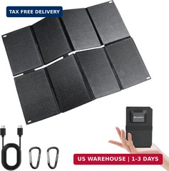 ELECAENTA 25W HPBC Solar Panel, 25.4% Conversion, Only 0.9 lbs, Pocket Size Ultr