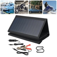 28W Portable Solar Panel Charger With PD 18W USB C Port, IPX5 Waterproof,