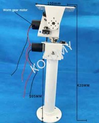 DC Dual-axis Gimbal Solar Tracking Monitoring Robot Heavy Load and High Torque