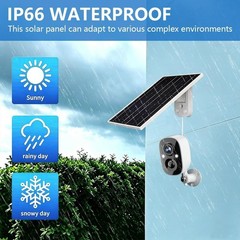23% High Efficiency USB-C Solar Panel for Outdoor Cameras – Easy Installation